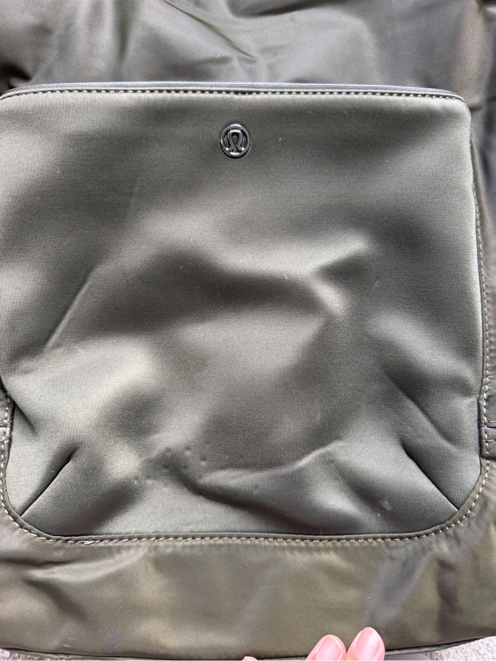 lululemon athletica Olive Green Shoulder Tote - Picture 7 of 10